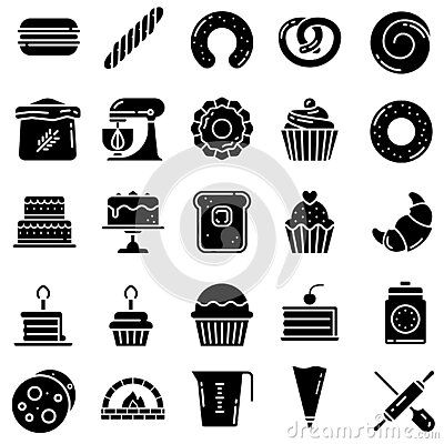 Bakery Icon, Vector Icons, Electronic Products