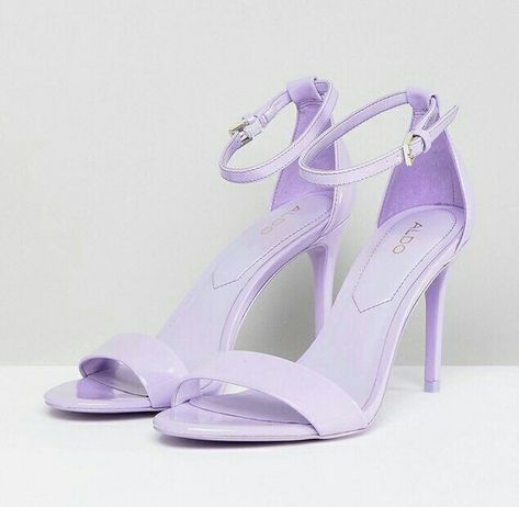 Light Purple Heels Quinceanera, Purple Sweet 16 Heels, Lilac High Heels, Purple Heels Aesthetic, Purple Heels Wedding, Purple Prom Shoes, Cyan Shoes, Lavender High Heels, Light Purple Heels