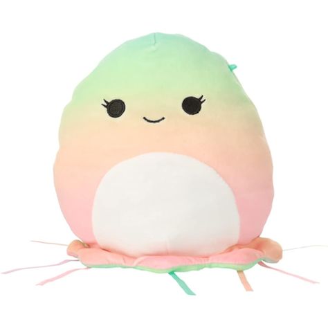 PERFECTLY SIZED SQUISHMALLOW - This stuffed animal is warm, cuddly fun and just the right size to take anywhere. Suitable for all ages. Squishmallows are cute and cuddly, so they'll join your team in no time. Made from super soft marshmallow-like material, Squishmallows provide comfort, support and warmth as friends, couch buddies, pillow buddies, bedtime buddies and travel teammates. With over 475 Squishmallow characters to collect, there's a Squishmallow for everyone. Each Squishmallow has its own name and storyline, adding to the fun. Who will be next to join your team? Quantity: ‎1Battery Required: ‎NoBatteries Included: ‎NoMain Material: ‎PolyesterGender: ‎UnisexManufacturer Recommended Age: ‎18 months and upProduct Dimensions: ‎20.32 x 7.62 x 7.62 cm; 159 g Friends Couch, Dumbo Octopus, Pillow Pals, Life Color, Woody Toy Story, Five Below, Unicorn Plush, Disney Alice, Disney Toys