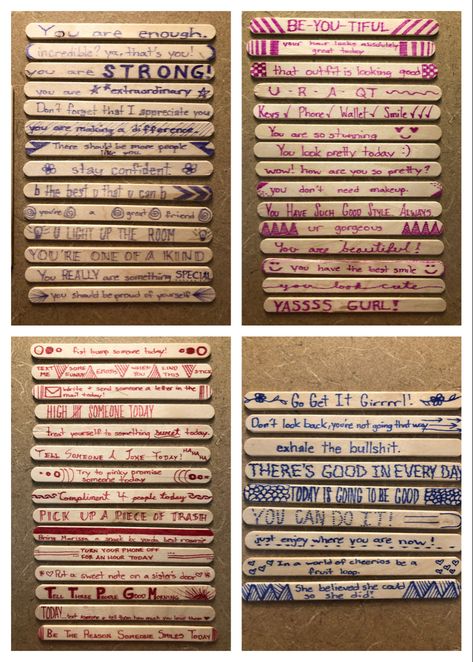 Popsicle stick jars Popsicle Stick Gifts, Loser Boy, Compliment Jar, Diy Jars Ideas, Diy Jars, Prayer Jar, Night Jar, Jars Ideas, Date Night Jar