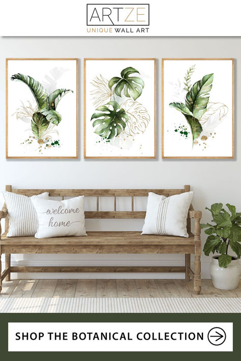 Fern Botanical Wallpaper, Scandi Botanical Wallpaper, Large Pressed Flower Wall Art, Dried Flower Picture Frame Wall Art, Pressed Flower Wall Art Large, Wall Art Uk, Gallery Wall Prints, Vintage Botanical Prints, Garden Wall Art