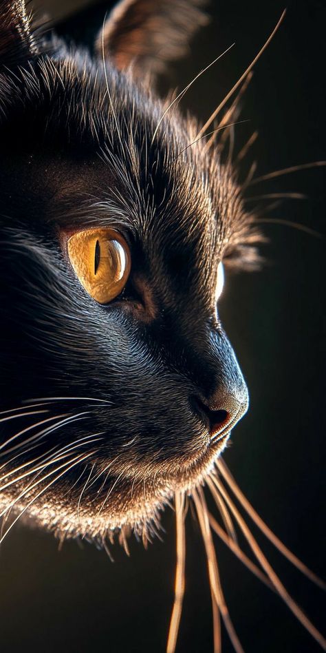 Professional Cat Photography, Rim Lighting Photography, Cat Portraits Photography, Cat Photography Ideas, Animal Light, Kitten Sleeping, Stray Kitten, Photography Dark, Lighting Photography