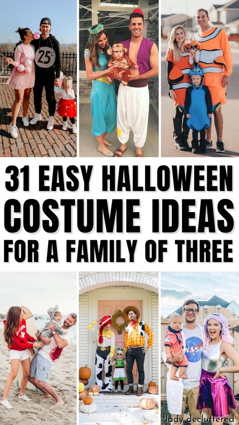 31 Easy Halloween Costumes Ideas for a Family of Three Family Costumes For 4, Costume Halloween Famille, Taco Halloween Costume, Family Costumes For 3, Family Themed Halloween Costumes, Quick Halloween Costumes, Halloween Costumes For Family, Themed Halloween Costumes, Halloween Costumes For 3