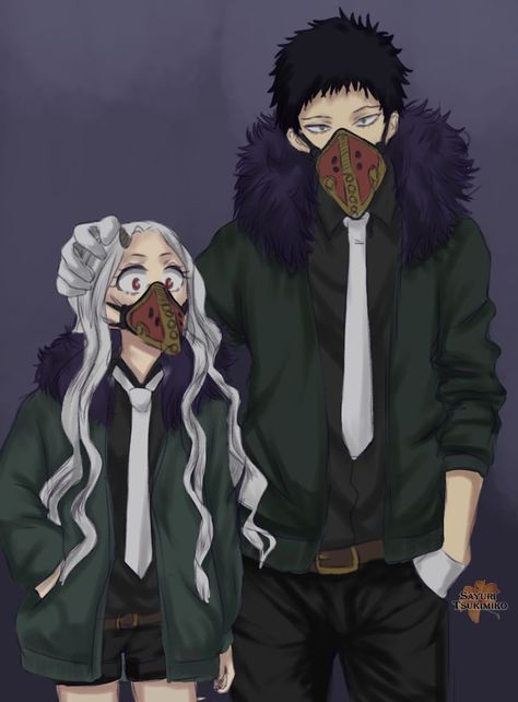 Overhaul X Eri, Villain Eri, Overhaul And Eri, Mha Crossover, Hero Fanart, Shie Hassaikai, Chisaki Kai, Kai Chisaki, Nejire Hado