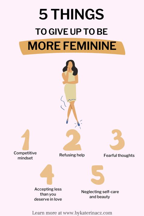 How To Be More Feminine Tips, New Version Of Yourself, Be More Feminine, How To Be More Feminine, Femininity Tips, Feminine Quotes, Feminine Energy Aesthetic, More Feminine, Divine Feminine Spirituality