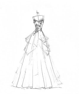 winter wear for women scetchings - Google Search Wedding Dress Drawings, Wedding Dress Sketches, Fashion Drawing Sketches, Dress Design Drawing, Fashion Drawing Dresses, Sketches Dresses, Dress Design Sketches, Fashion Illustration Sketches, Dress Sketches