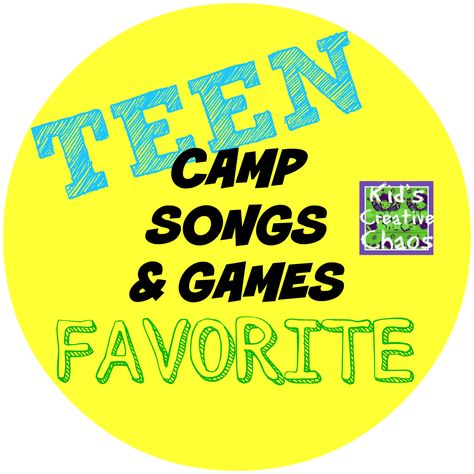 Circle Activities and Games for Teens and Middle School #KidsCreativeChaos Summer Camp Songs, Circle Activities, Teen Songs, Teen Camp, Circle Time Games, Camping With Teens, Camp Songs, Summer Camp Games, Christian Camp