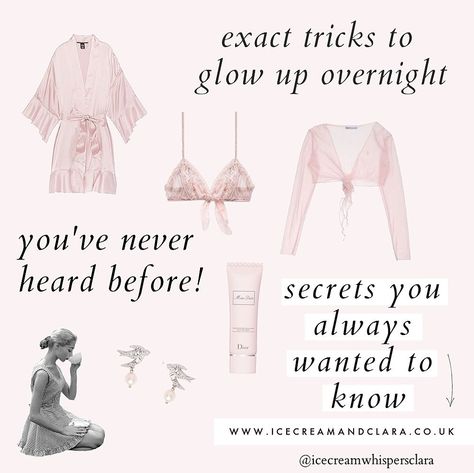 Glow up tips you always wanted to know, beauty tips, makeup tips and tricks to look put together to glo up overnight for school or to look pretty without makeup, angel aesthetic #beautytips #glowup #aesthetic #moodboard
#skin care routine #skincare product #bubble skincare Hot Glow Up, Angel Beauty Aesthetic, How To Always Look Good, How To Always Look Put Together, How To Glow Up Overnight, Overnight Glow Up, How To Look Pretty In School, Girly Things To Do, How To Look Clean