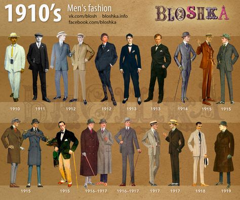 1910s Mens Fashion, Decades Fashion, Fashion Through The Decades, 1920s Mens Fashion, Fashion 1910, 1900 Fashion, Fashion Decades, 1900s Fashion, 1910s Fashion