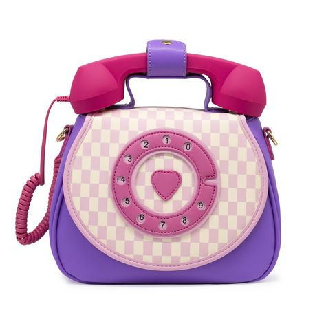 PRICES MAY VARY. PU Leather Exterior - Lightweight and super fun shaped like a milk carton! Get your fill of Chocolate or Strawberry flavor! Your new favorite novelty bag is calling!! Hottopic Purse, New Designs, Ring Ring, Headset, Convertible, Pastel, Purse, Iphone, Ring