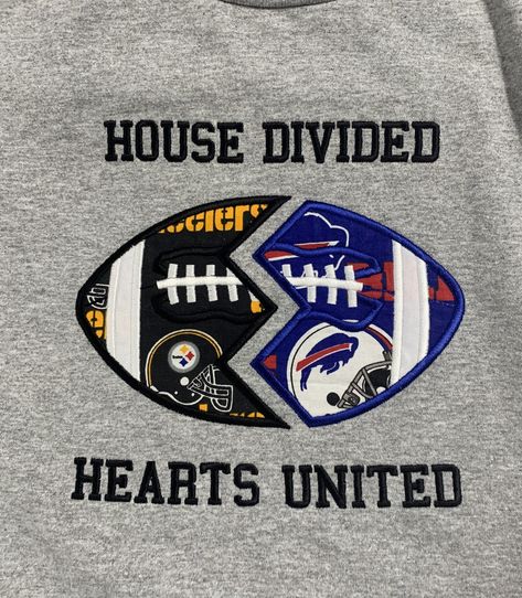 Family Divided Football Shirts, House Divided Shirt, House Divided Football, Team Shirt Designs, Couples Stuff, Football Onesie, College Sport, Ravens Home, Football Team Shirts