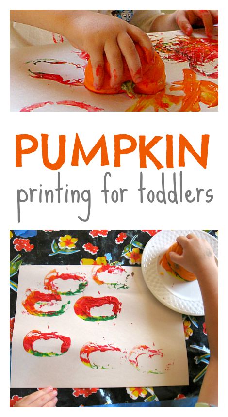 Pumpkin Prints for big ( preschooler) and little ( toddler) kids. Great for Halloween or Thanksgiving Fall Toddler Activities, Pumpkin Stamping, Scary Halloween Crafts, Pumpkin Lessons, Infant Halloween, Pumpkin Activities, Fun Pumpkins, Halloween Preschool, Fall Preschool