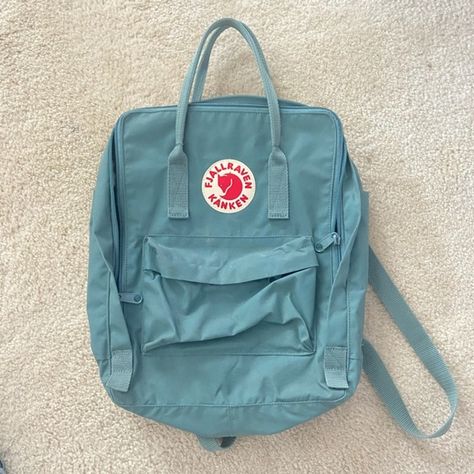 Fjallraven - Kanken Backpack Kanken Backpack, Fjallraven Kanken, Fjallraven Kanken Backpack, Sky Blue, Backpacks, Handbags, Closet, Fashion Tips, Blue