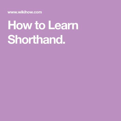 How to Learn Shorthand. Learn Shorthand, Pitman Shorthand, Gregg Shorthand, Shorthand Writing, Short Hand, Writing Goals, New Pen, Life Hack, Safe Travel