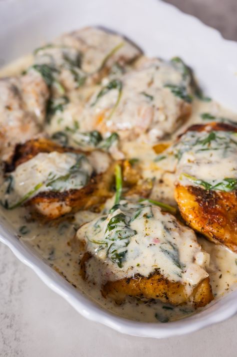 Creamy Boursin Cheese Chicken Thighs: A Flavor-Packed Weeknight Dinner — CookSnapBake.com Boursin Cheese Stuffed Chicken, Chicken Thigh Boursin Cheese, Boursin Chicken Casserole, Boursin Cheese Chicken Recipes, Baked Boursin Chicken, Boursin Chicken Baked, Chicken With Boursin Cheese Recipes, Boursin Chicken Recipes, Chicken Boursin Recipe