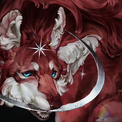 ArtStation - Gveanel Regard Animal, Arte Peculiar, Canine Art, Creature Drawings, Dark Art Illustrations, Wow Art, Anatomy Art, Creature Design, Creature Art