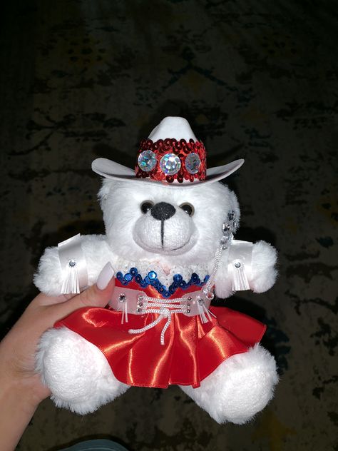 this bear is in the clear lake highschool Flairs drill team uniform to put on a homecoming mum Drill Team Uniforms, Drill Team Pictures, Homecoming Mums Diy, Team Pictures, Senior Gifts, Homecoming Mums, Dance Poses, Football Season, Homecoming