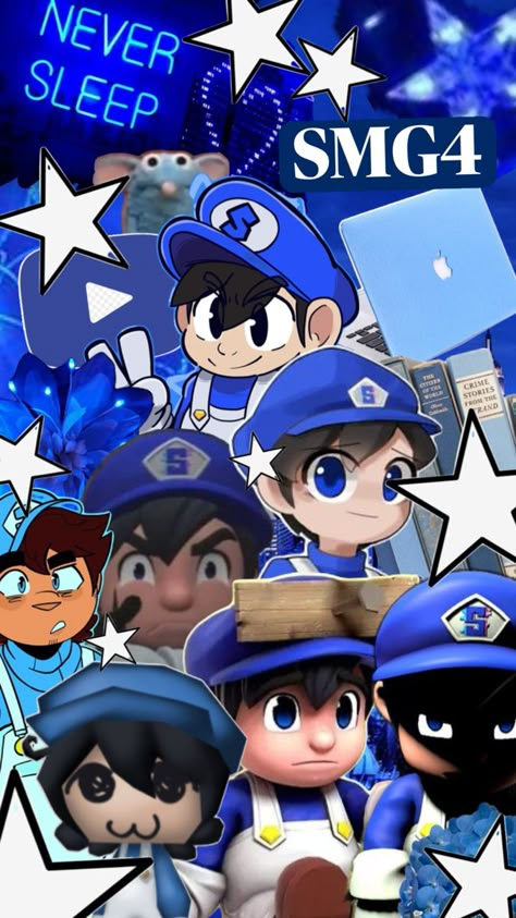 Smg4 Wallpaper, Smg4 Crew, Smg4 And Smg3, Never Sleep, No Friends, I Have No Friends, Ipad Wallpaper, Cute Drawings, Favorite Character