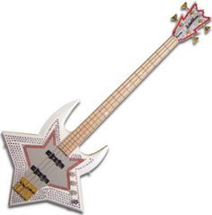 SaberPacific— For Serious Musicians from Serious Musicians www.saberpacific.com Check out the new Magstrap! http://goo.gl/khcBHk Star Bass Guitar, Guitar Ibanez, Washburn Guitars, Star Guitar, 5 String Bass, Can Jam, Bootsy Collins, Ibanez Guitars, Cool Electric Guitars