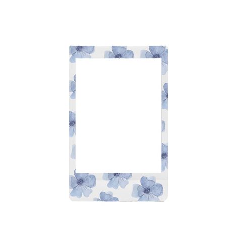 Blue Polaroid Frame, Polaroid Frame Aesthetic, Frames Polaroid, Polaroid Frame Png, Graduation Wallpaper, Background Canva, Polaroid Picture Frame, Pc Holder, Polaroid Template