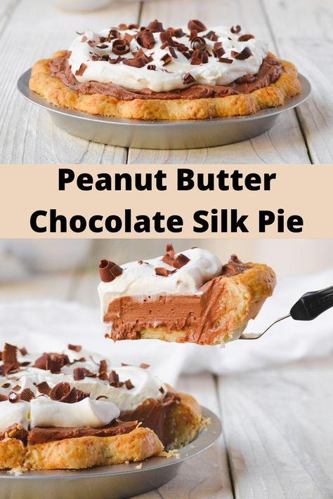 Condensed Milk Peanut Butter Pie, Chocolate Peanut Butter Silk Pie, Peanut Butter French Silk Pie, Chocolate Peanut Butter Cream Pie, Chocolate Peanut Butter Mousse Pie, Peanut Butter Silk Pie Recipe, Chocolate Peanutbutter Pie, Peanut Butter Silk Pie, Peanut Butter Mousse Filling