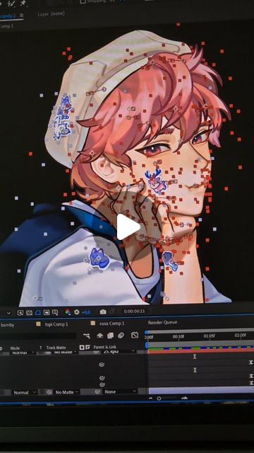 Miu_A 🍒 on Instagram: "A little bit insight of my #bamby animation 💗🦌 Animate in #adobeAE ✨️  #animation #plave #aftereffects #2danimation" Adobe Animate, 2d Animation, After Effects, Instagram A, On Instagram, Instagram