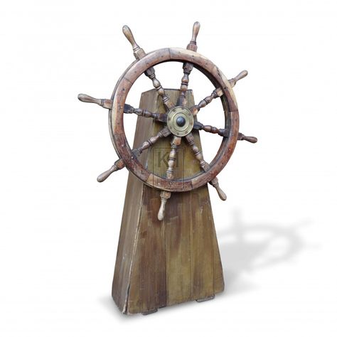 Ships Wheel On Stand prop @ https://www.keeleyhire.co.uk Flip Books Art, Pirate Play, Pirate Cove, Ship Pirate, Ships Wheel, Pirates Cove, Flip Books, Play Ground, Prop Hire