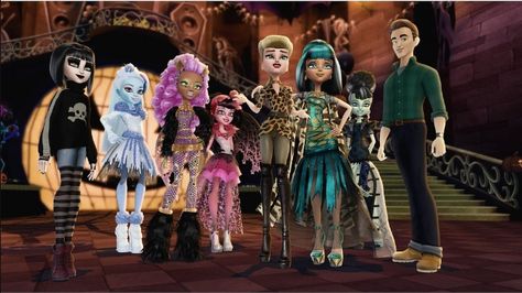 Ghouls rule Monster High G1 Vs G3, Clawdeen Wolf Ghouls Rule, Monster High Main Ghouls, Monster High Gen 3, Monster High Ghouls Rule, Monster High Room, Image Monster, Monster H, Arte Monster High