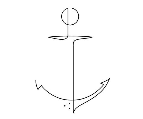 Mo Ganji Free-Designs Sailboat Tattoo Simple, Sailboat Drawing, Sailboat Tattoo, Mo Ganji, Ideas Cuadros, Simple Images, Anker Tattoo, Single Line Art, Sailboat Art