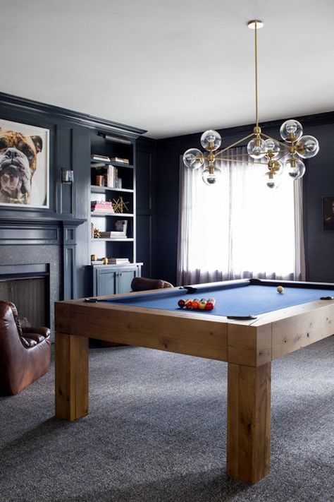 Modern Game Room, Pool Table Room, Game Room Basement, Home Theaters, Video Game Rooms, Modern Games, Pool Rooms, Games Room, Video Game Room