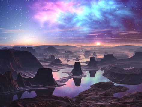 Colonial Marines, Alien Landscape, Star Wars Planets, Setting Inspiration, Other Planets, Planets Art, Alien Concept, Landscape Concept, Alien Planet