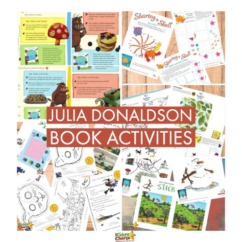 Paper Dolls Julia Donaldson Activities, The Gruffalo Activities Year 1, Julia Donaldson Birthday Party, Julia Donaldson Party, Julia Donaldson Activities Eyfs, Julia Donaldson Activities, Sharing A Shell, Gruffalo Activities, Julia Donaldson Books