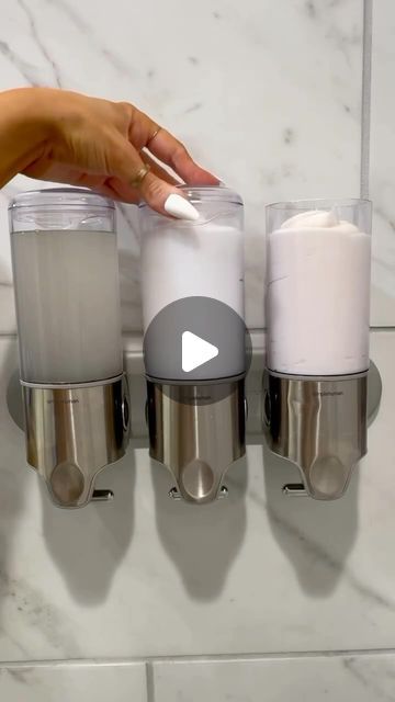 1,161 likes, 7 comments - thecontainerstore on February 18, 2024: "Create a luxurious shower experience with the @simplehuman Wall-Mounted Shampoo & Soap Dispensers..." Bathroom Must Haves, Instagram Bathroom, Shampoo Dispenser, Luxurious Showers, Soap Dispensers, Clearing Clutter, Bathroom Soap Dispenser, Container Store, Cleaning Organizing