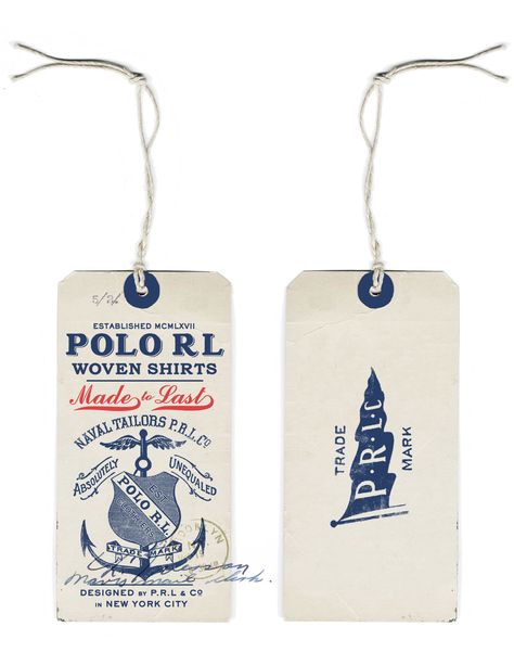 James Leocadi — Sportsman Print Packing Candles, Nautical Logo, Hang Tag Design, Ralph Lauren Menswear, Summer 2025, Vintage Typography, Denim And Supply, Tag Design, Vintage Labels