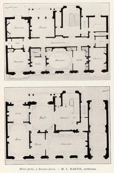 ARCHI/MAPS French Chateau Floor Plans, Chateau Floor Plans, Property Layout, Vintage Floor Plans, Historical House, Hotel Floor Plan, Architecture Mapping, Hotel Floor, Little House Plans