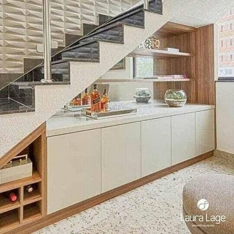 Ideas Under Stairs, Living Room Under Stairs, Interior Design Under Stairs, Stairs Pantry, Kitchen Under Stairs, Under Stairs Pantry, Space Under Stairs, تحت الدرج, درج السلم