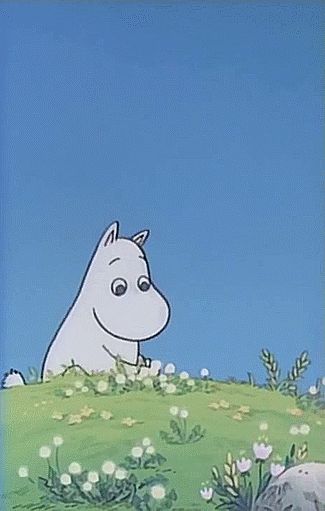 moomin ♡ Moomin Gif, Marilyn Monroe Audrey Hepburn, Moomin Wallpaper, Moomin Cartoon, Moomin Valley, Vivien Leigh, Hippopotamus, Vintage Cartoon, Cute Characters