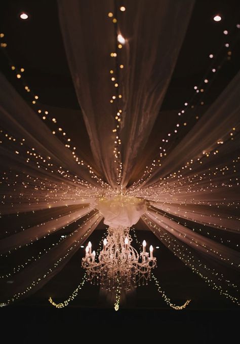 wedding lighting Archives - Elegantweddinginvites.com Blog Starlight Wedding, Indoor Chandelier, Twinkly Lights, Wedding Tent, Beautiful Chandelier, Tent Wedding, Beautiful Lighting, Disney Wedding, Twinkle Lights