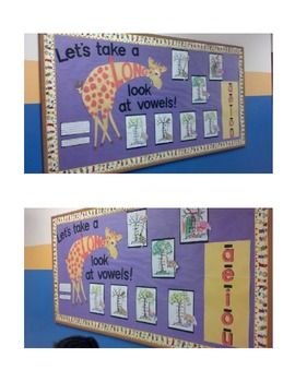 Long Vowel Bulletin Board Vowel Bulletin Board Ideas, Short And Long Vowels, Long Vowel Worksheets, Interactive Bulletin Board, Vowel Worksheets, Long Vowel, Vowel Sound, Long Vowels, Board Decoration