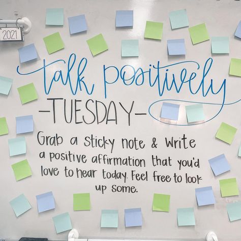 Erin Castillo (Teacher) on Instagram: “Tomorrow’s prompt is inspired by one of my affirmation loving students that already shared that she will need more than one post-it for…” Classroom Agenda, Whiteboard Prompts, Whiteboard Messages, Staff Morale, Morning Meeting, Sticky Note, Social Emotional Learning, Morning Messages, Social Emotional