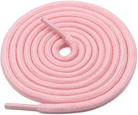 Round Thick Shoelaces for Climbing pink colour 2 pair for unisex This product data sheet is originally written in English. Description Size: 120 Cm/ 47 Inch Colour: Light Pink Fit Type: Regular Packing: 2 Pair (4 Laces) Hiking Shoelaces Per Order (when you put quantity "1", means you will get 2 pair of shoelaces); These Shoelaces for Hiking Shoes and Boot/Outdoor Walking Sneakers/Outdoor Hiking Shoe/Climbing Shoes/Basketball Shoes/Work Boot Shoes/Running Shoes/Sport Shoes Etc. Fashionable wave concave convex shape design, have the anti-skid resistant to wear features. It is not easy to loose in running and all kinds of strenuous SPORTS, the shoe laces stay tied tight significantly longer. The best way to find the length of shoelaces you need, Remove the current shoelace from the Shoe, Meas Boot Shoes, Hiking Shoe, Shoes Basketball, Kinds Of Colors, Shoes Sport, Pink Fits, Shoe Repair, Climbing Shoes, Walking Sneakers