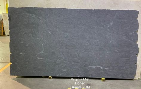 Virginia Mist Honed Granite, Galaxy Gray Honed Granite, Virginia Mist Granite, White Subway Tile Shower, Faucet Hardware, Polished Nickel Faucet, Subway Tile Showers, White Quartz Counter, Honed Granite