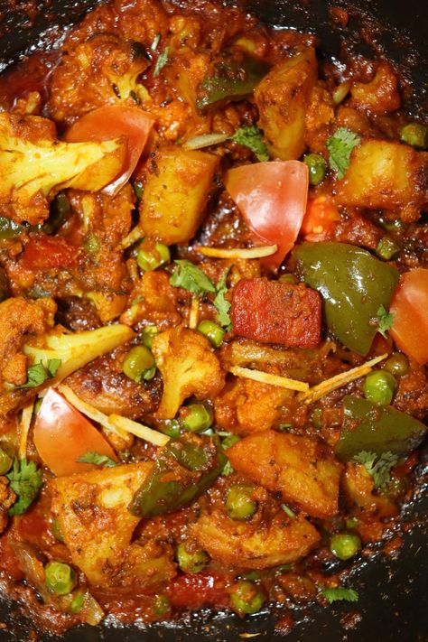 Mix Veg Sabzi, Mix Veg, Indian Food Photography, Sweet And Sour Pork, Kung Pao, Kung Pao Chicken, Food Recipe, Indian Food, Indian Food Recipes