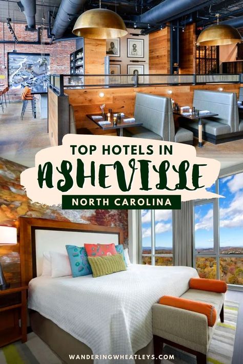 Are you looking for places to stay in Asheville, North Carolina? Here are the 12 BEST boutique hotels in Asheville in best neighborhoods in Asheville for a great North Carolina vacation! I where to stay in Asheville I accommodation in Asheville I Asheville accommodation I hotels in North Carolina I accommodation in North Carolina I where to stay in North Carolina I North Carolina hotels I places to stay in North Carolina I USA travel I North Carolina boutique hotels I #Asheville #NorthCarolina Grand Bohemian Asheville, Best Hotels In Asheville Nc, Places To Stay In Asheville Nc, Where To Stay In Asheville Nc, North Carolina Vacation, Ashville North Carolina, Downtown Asheville Nc, Western Carolina, Babymoon Destinations