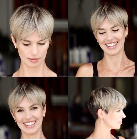 Pixie Long Bangs, Shaved Pixie Cut, Blonde Ideas, Messy Pixie Haircut, 2023 Hairstyles, Shaggy Pixie Cuts, Cute Pixie Cuts, Curly Pixie Hairstyles, Curly Pixie Haircuts