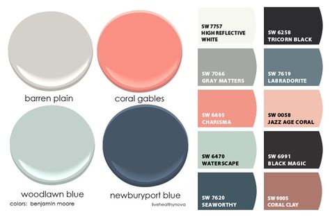 Coral Reef Sherwin Williams, Sherwin Williams Coral Colors, Coral Paint Colors Sherwin Williams, Coral Front Door Colors Sherwin Williams, Faint Coral Sherwin Williams Bedroom, Sw Faint Coral, Best Coral Paint Color, Sherwin Williams Paint Coral Island, Light Coral Paint Color Sherwin Williams