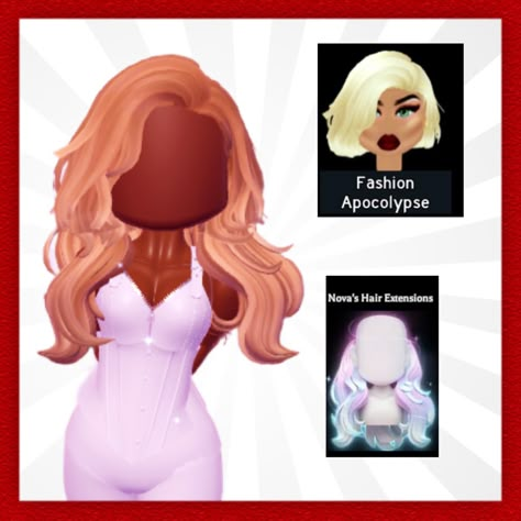 Bloxburg High Heels Codes, Royale High Hijab Outfits, Royale High Curly Hair Combos, Royale High Outfit Hacks Y2k, Royale High Farming Routine 2023, Royal High Hair Ideas, Hair Royale High, Royale High Hair Combos Girl, Royale High Decal Id Codes Pfp