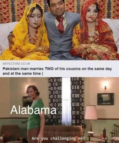 Alabama: Hold my beer. Alabama Memes, Dear God, What’s Going On, Two People, Popular Memes, Dankest Memes, Really Funny, I Laughed, Alabama