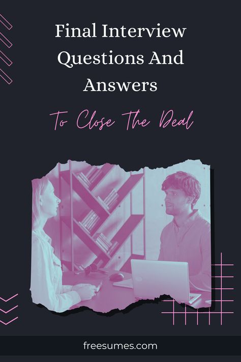 Job interviewing often feels like a marathon. You need to go demonstrate the same level of enthusiasm, commitment, and expertise across several interview rounds. A final interview is what stands between you and the finishing line — the coveted job offer. Interview Presentation, Job Interview Questions, Get A Job, Interview Questions And Answers, Resume Template Free, Job Offer, Team Player, Questions And Answers, Management Skills