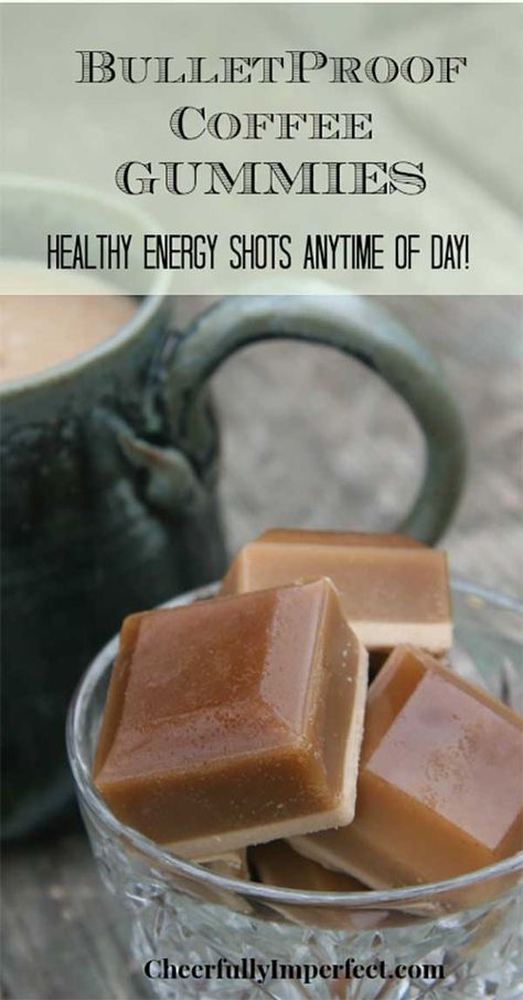 Coffee Gummies, Gummies Recipe, Gelatin Recipes, Energy Shots, Thm Recipes, Bulletproof Coffee, Bullet Proof, Coffee Recipe, Paleo Snacks